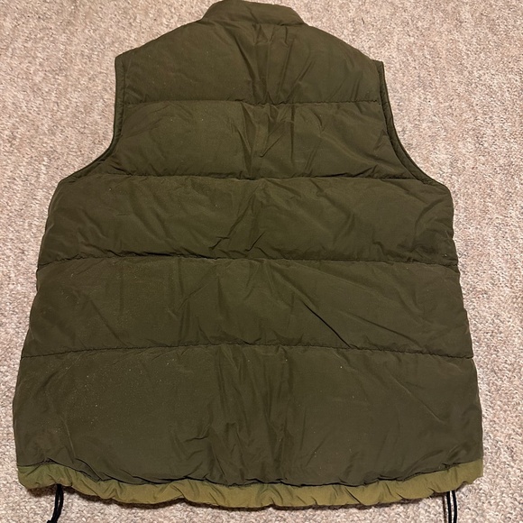 Abercrombie & Fitch GOOSE DOWN Feather Puffer Vest Size Small - Picture 7 of 8